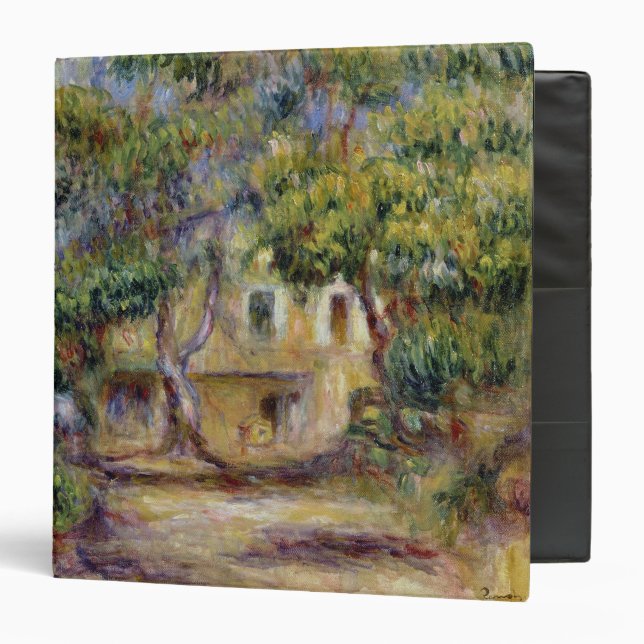 Pierre A Renoir | The Farm at Les Collettes Binder (Front/Inside)