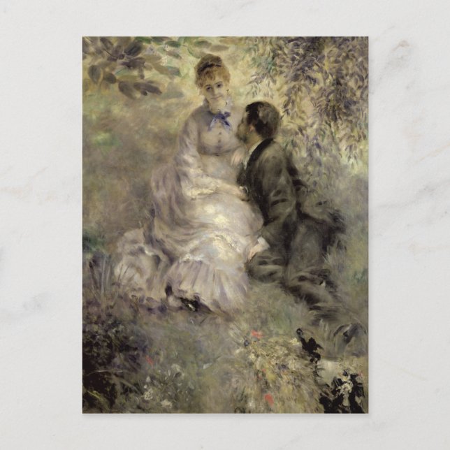 Pierre A Renoir | The Lovers Postcard (Front)