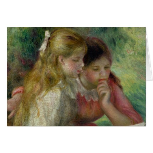 Pierre A Renoir | The Reading Cards (Front Horizontal)