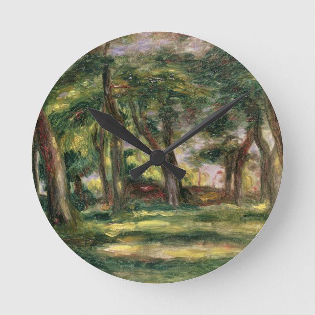 Pierre A Renoir | Trees Round Clock (Front)