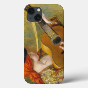Pierre A Renoir   Young Spanish Woman w/ a Guitar iPhone 13 Case
