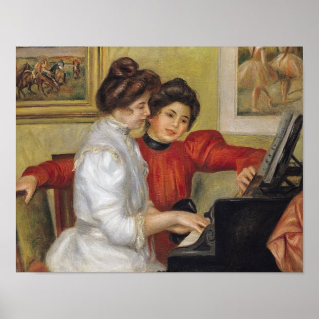 Pierre A Renoir | Yvonne and Christine Lerolle Poster (Front)