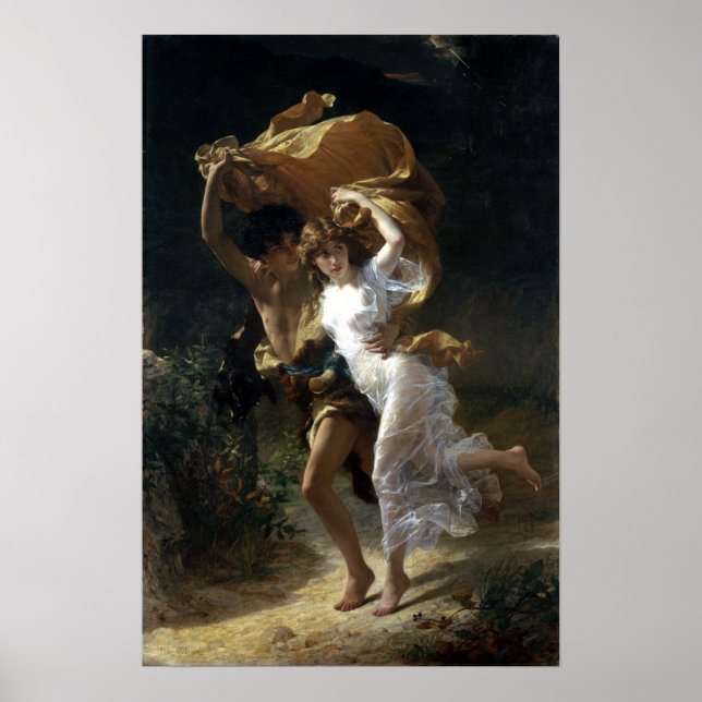Pierre-Auguste Cot The Storm Poster (Front)