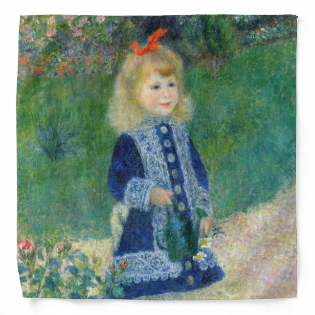 Pierre-Auguste Renoir - A Girl with a Watering Bandana (Front)