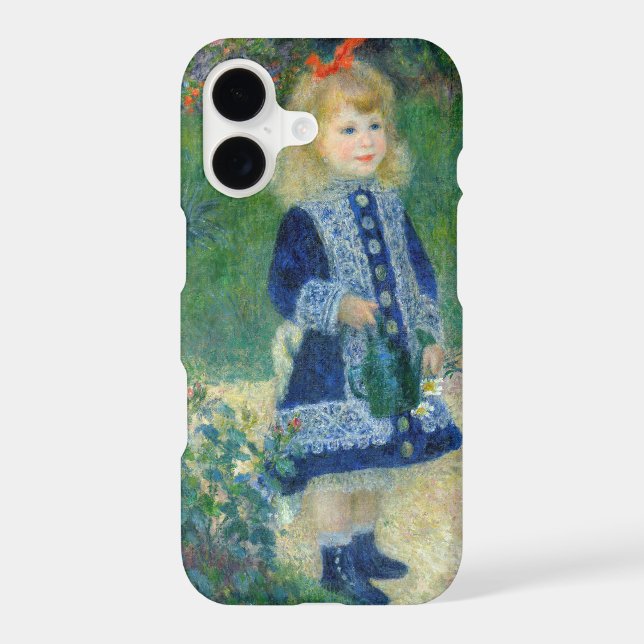 Pierre-Auguste Renoir - A Girl with a Watering Can Case-Mate iPhone Case (Back)