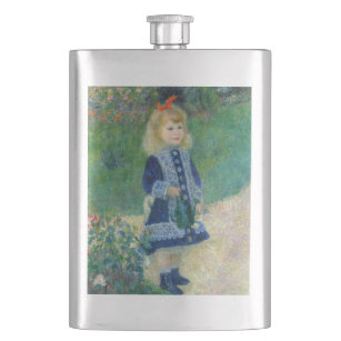 Pierre-Auguste Renoir - A Girl with a Watering Can Flask