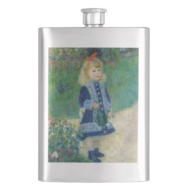 Pierre-Auguste Renoir - A Girl with a Watering Can Flask (Front)