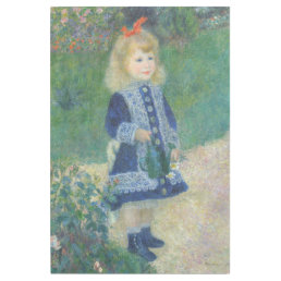 Pierre-Auguste Renoir - A Girl with a Watering Can Gallery Wrap