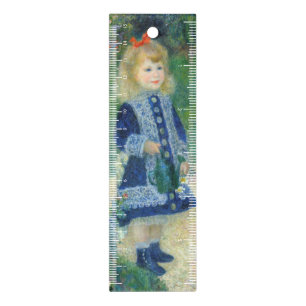 Pierre-Auguste Renoir - A Girl with a Watering Can Ruler