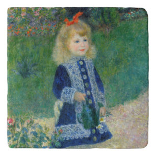 Pierre-Auguste Renoir - A Girl with a Watering Can Trivet