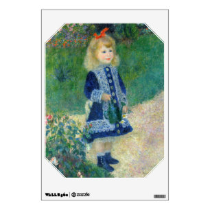 Pierre-Auguste Renoir - A Girl with a Watering Can Wall Decal