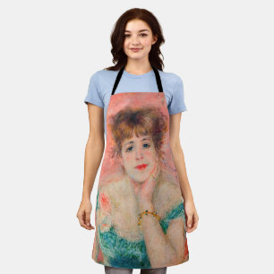 Pierre-Auguste Renoir - Actress Jeanne Samary Apron