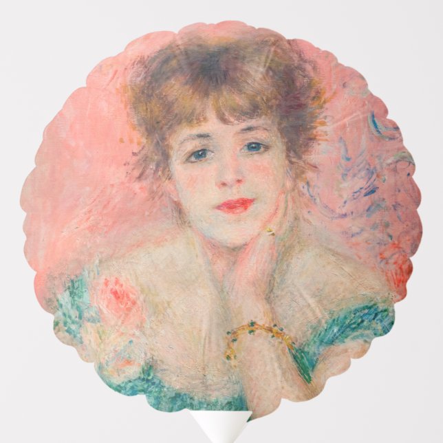 Pierre-Auguste Renoir - Actress Jeanne Samary Balloon (Front)