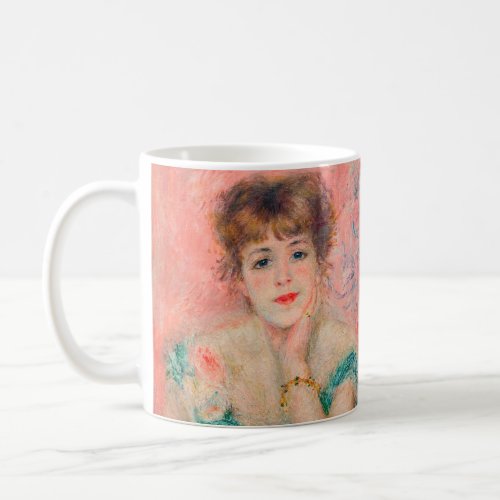 Pierre_Auguste Renoir _ Actress Jeanne Samary Coffee Mug