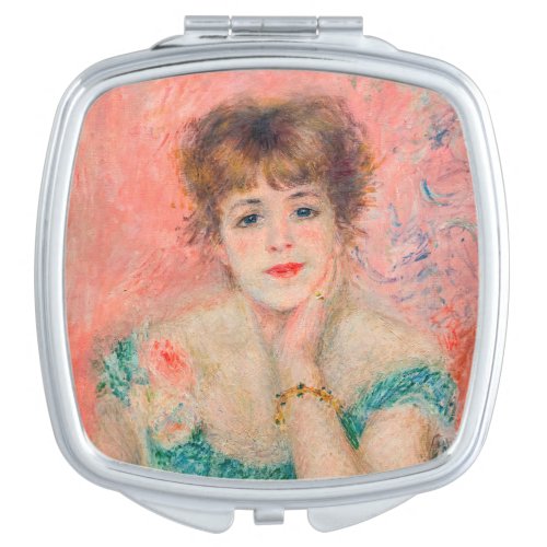Pierre_Auguste Renoir _ Actress Jeanne Samary Compact Mirror