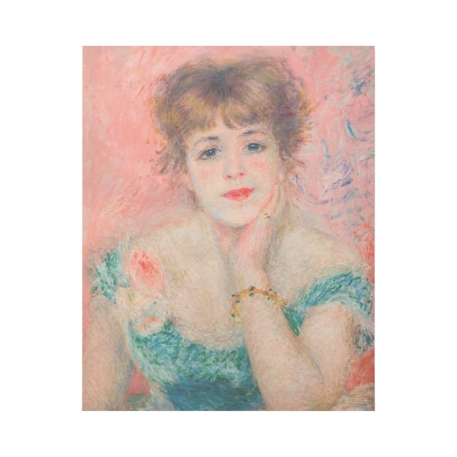 Pierre-Auguste Renoir - Actress Jeanne Samary Gallery Wrap (Front)