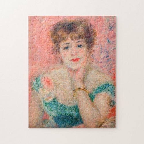 Pierre_Auguste Renoir _ Actress Jeanne Samary Jigsaw Puzzle