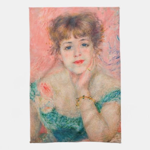 Pierre_Auguste Renoir _ Actress Jeanne Samary Kitchen Towel