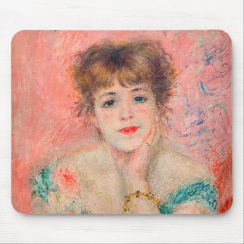 Pierre_Auguste Renoir _ Actress Jeanne Samary Mouse Pad