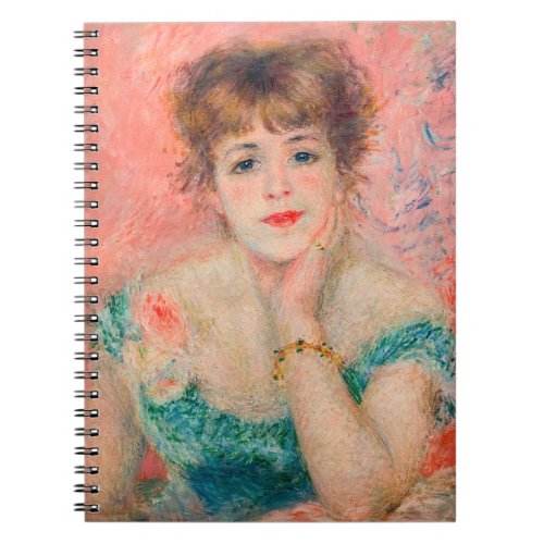 Pierre_Auguste Renoir _ Actress Jeanne Samary Notebook