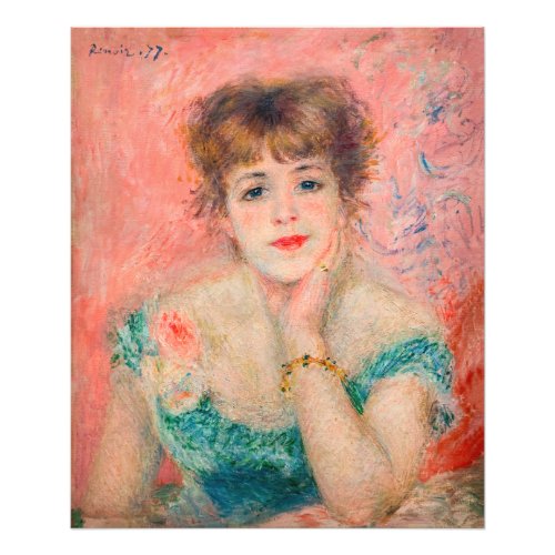 Pierre_Auguste Renoir _ Actress Jeanne Samary Photo Print