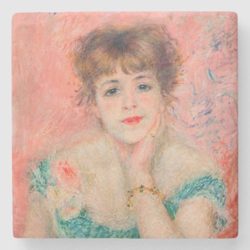 Pierre_Auguste Renoir _ Actress Jeanne Samary Stone Coaster