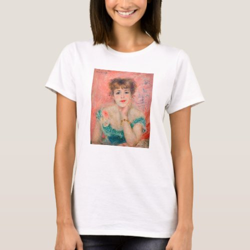 Pierre_Auguste Renoir _ Actress Jeanne Samary T_Shirt