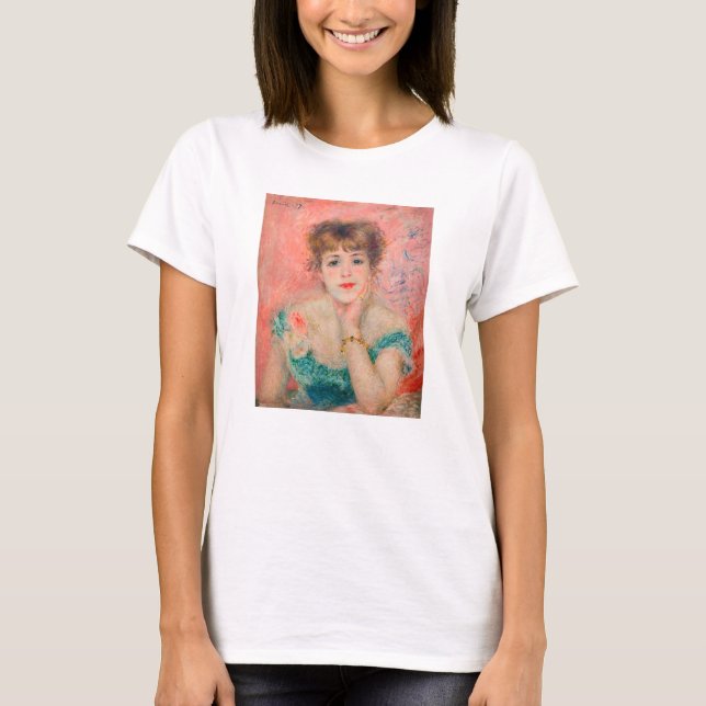 Pierre-Auguste Renoir - Actress Jeanne Samary T-Shirt (Front)