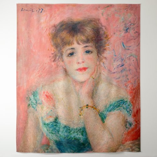 Pierre_Auguste Renoir _ Actress Jeanne Samary Tapestry