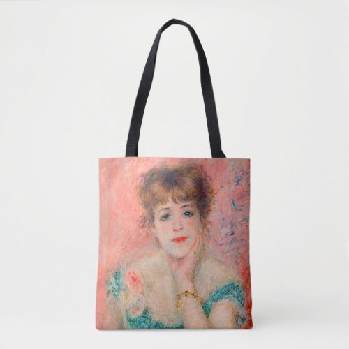 Pierre_Auguste Renoir _ Actress Jeanne Samary Tote Bag