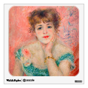 Pierre-Auguste Renoir - Actress Jeanne Samary Wall Decal