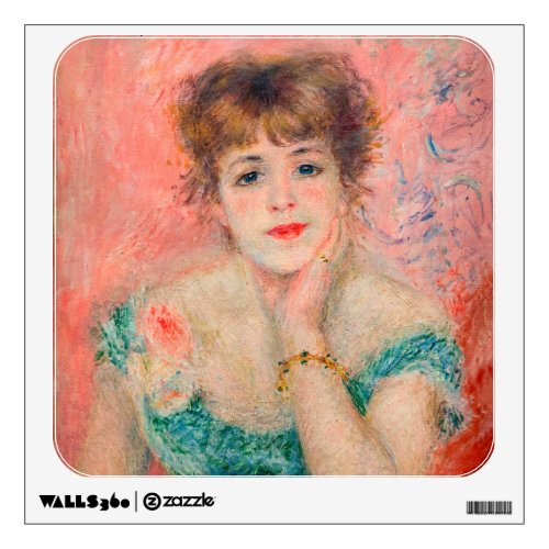 Pierre_Auguste Renoir _ Actress Jeanne Samary Wall Decal