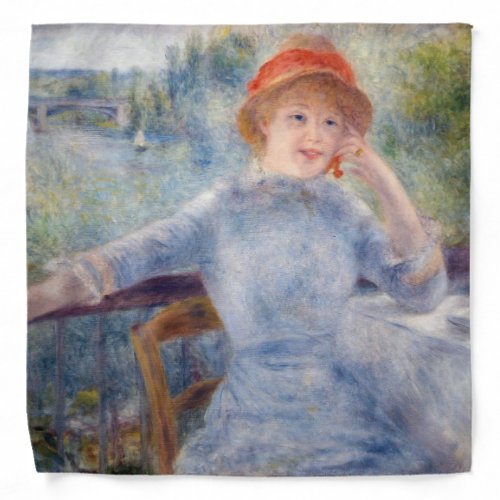Pierre Auguste Renoir _ Alphonsine Fournaise Bandana
