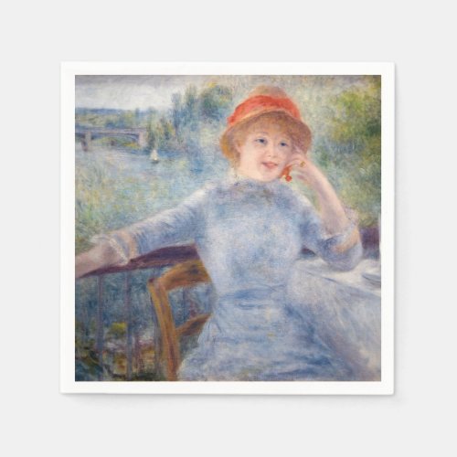 Pierre Auguste Renoir _ Alphonsine Fournaise Napkins