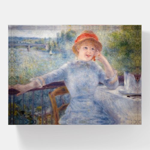 Pierre Auguste Renoir _ Alphonsine Fournaise Paperweight