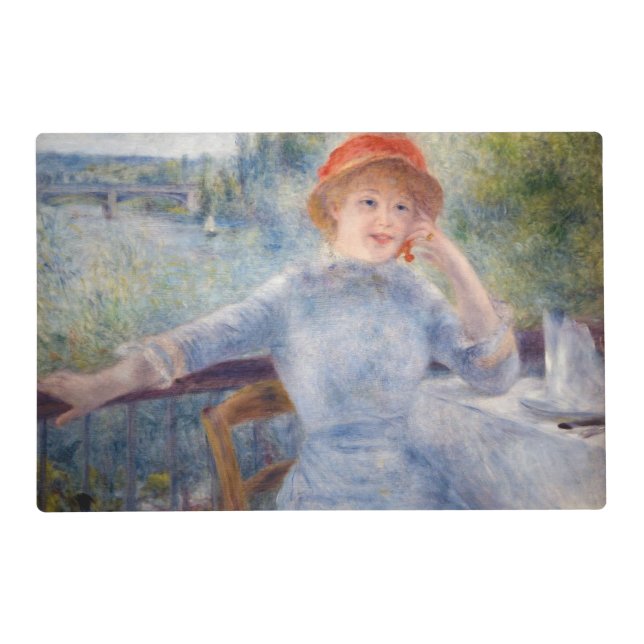 Pierre Auguste Renoir - Alphonsine Fournaise Placemat (Front)