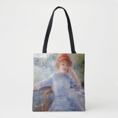 Pierre Auguste Renoir _ Alphonsine Fournaise Tote Bag