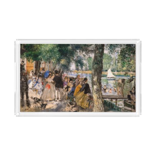 Pierre_Auguste Renoir _ Bathing on the Seine Acrylic Tray