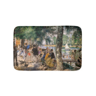 Pierre-Auguste Renoir - Bathing on the Seine Bath Mat