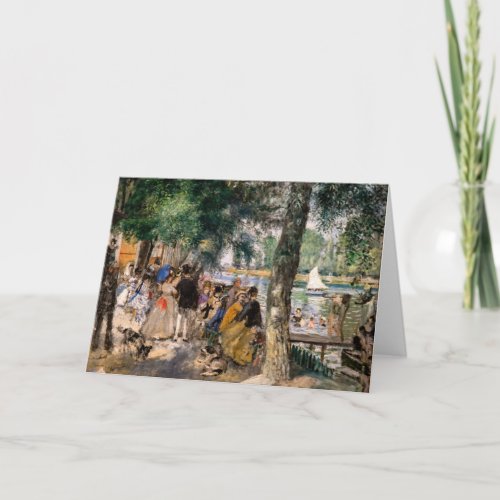 Pierre_Auguste Renoir _ Bathing on the Seine Card