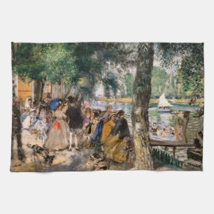 Pierre-Auguste Renoir - Bathing on the Seine Kitchen Towel
