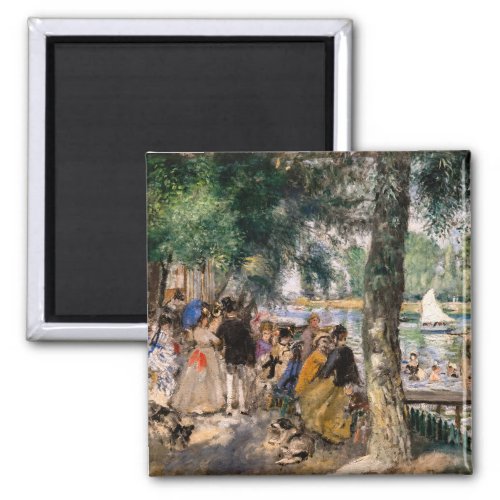 Pierre_Auguste Renoir _ Bathing on the Seine Magnet