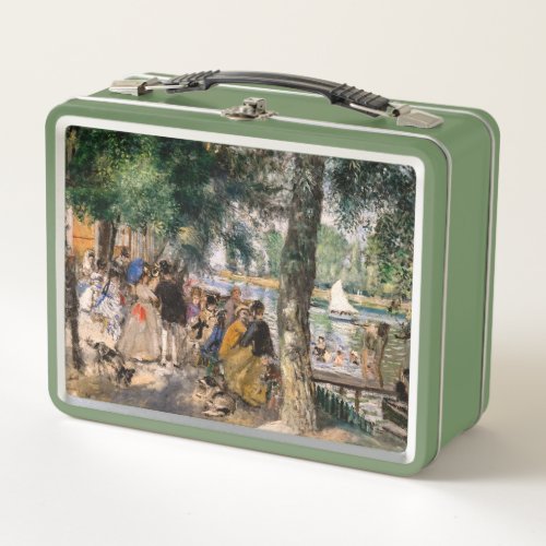 Pierre_Auguste Renoir _ Bathing on the Seine Metal Lunch Box