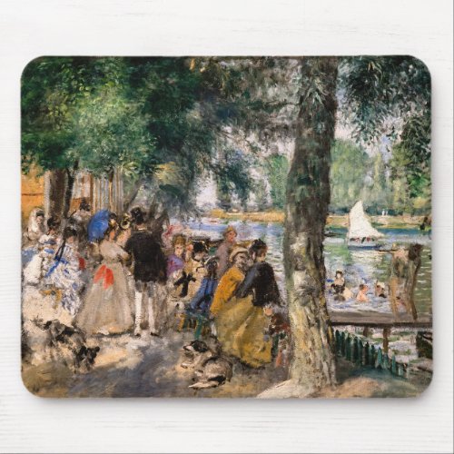 Pierre_Auguste Renoir _ Bathing on the Seine Mouse Pad