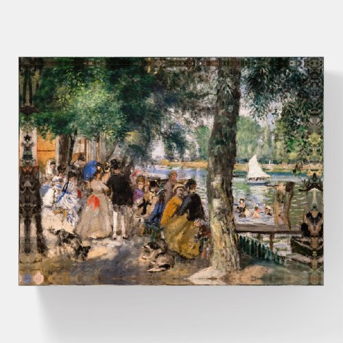 Pierre_Auguste Renoir _ Bathing on the Seine Paperweight