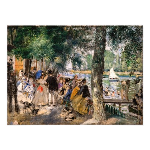 Pierre_Auguste Renoir _ Bathing on the Seine Photo Print