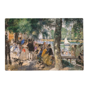 Pierre-Auguste Renoir - Bathing on the Seine Placemat