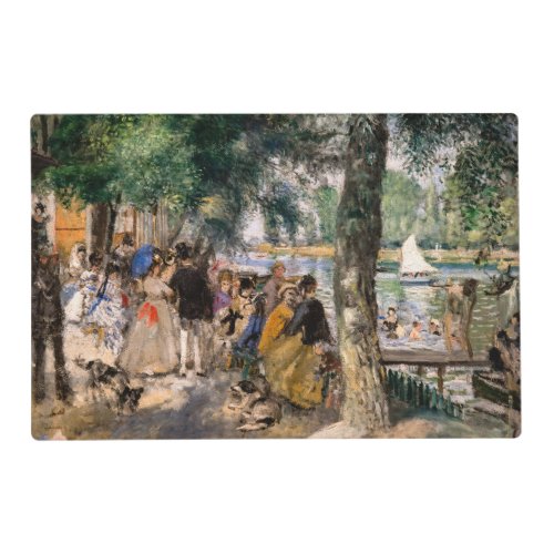 Pierre_Auguste Renoir _ Bathing on the Seine Placemat