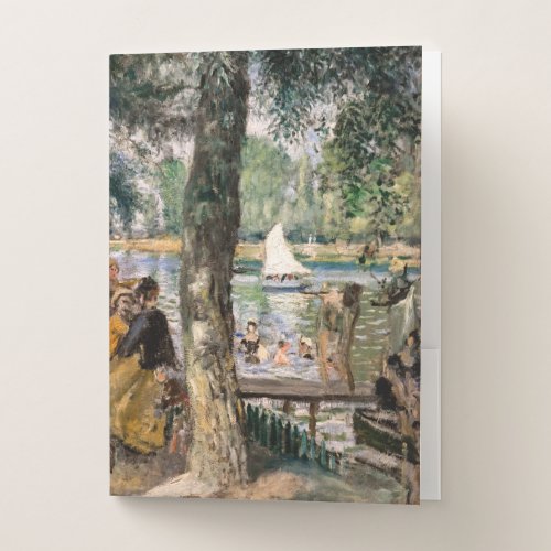Pierre_Auguste Renoir _ Bathing on the Seine Pocket Folder