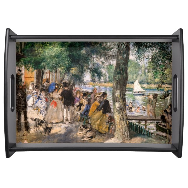 Pierre-Auguste Renoir - Bathing on the Seine Serving Tray (Front)